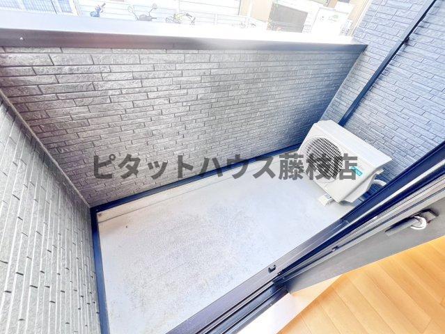 焼津市本町アパート バルコニー