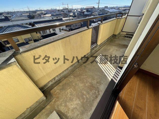 焼津市五ケ堀之内マンション バルコニー