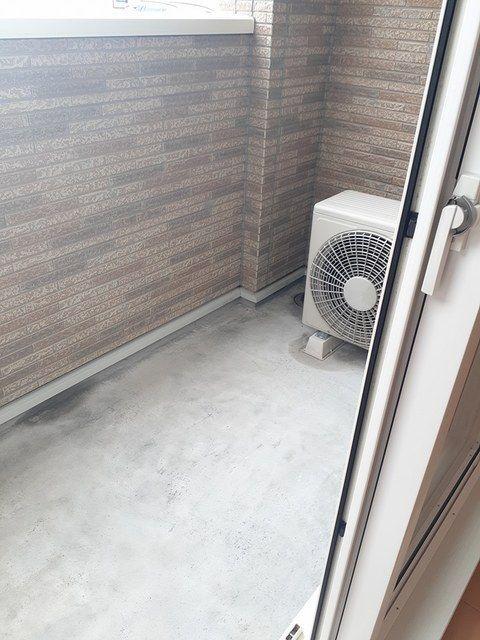 御前崎市池新田アパート バルコニー