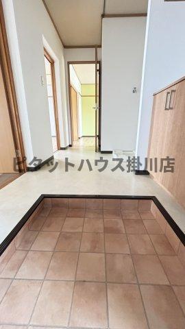 掛川市南マンション 玄関
