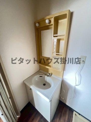 掛川市横須賀アパート 洗面
