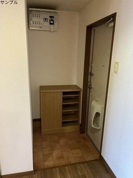 御前崎市佐倉アパート 玄関