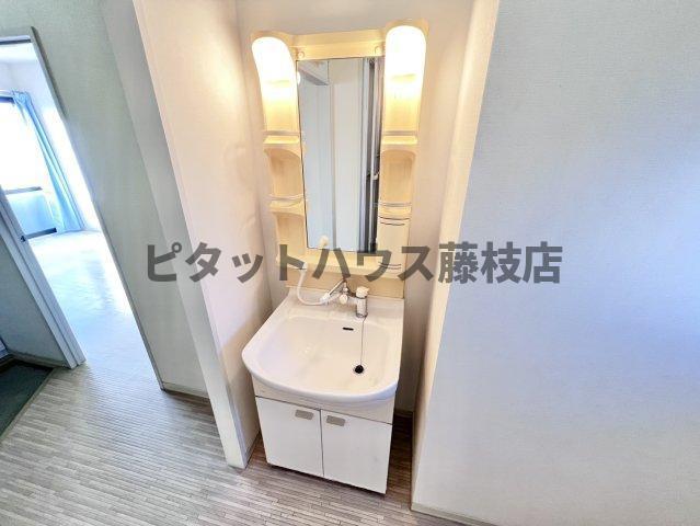 焼津市道原アパート 洗面