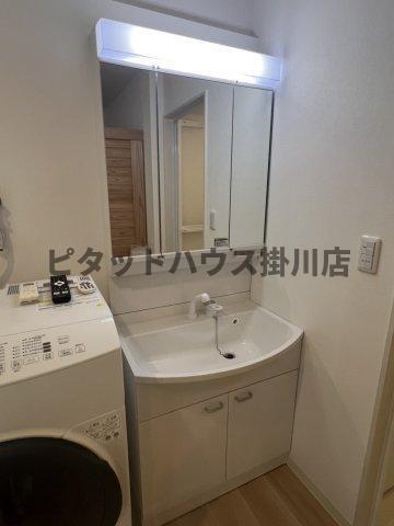 掛川市宮脇アパート 洗面