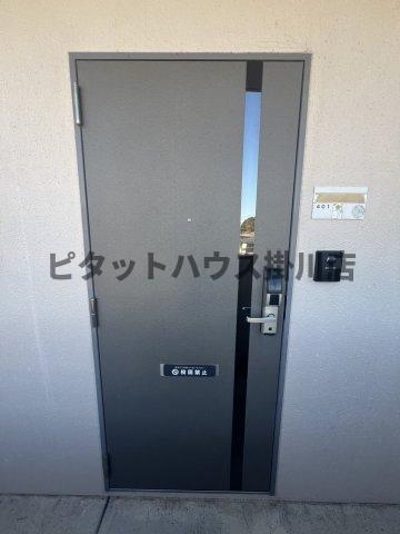 掛川市富部マンション 玄関