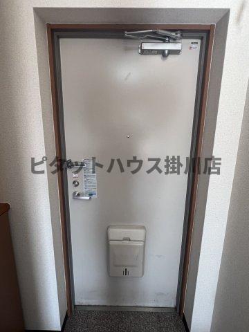 掛川市富部マンション 玄関