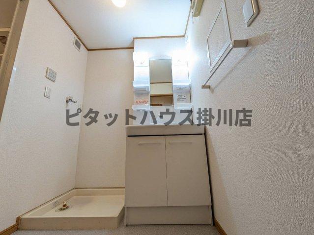 菊川市赤土アパート 洗面