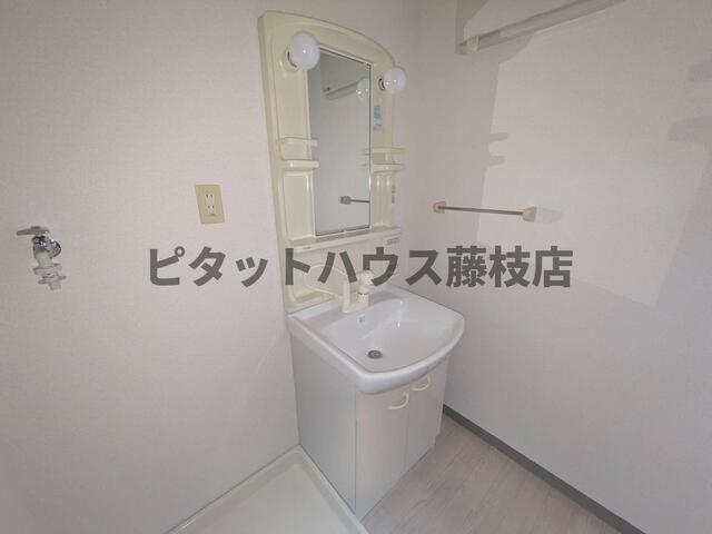 藤枝市水守マンション 洗面