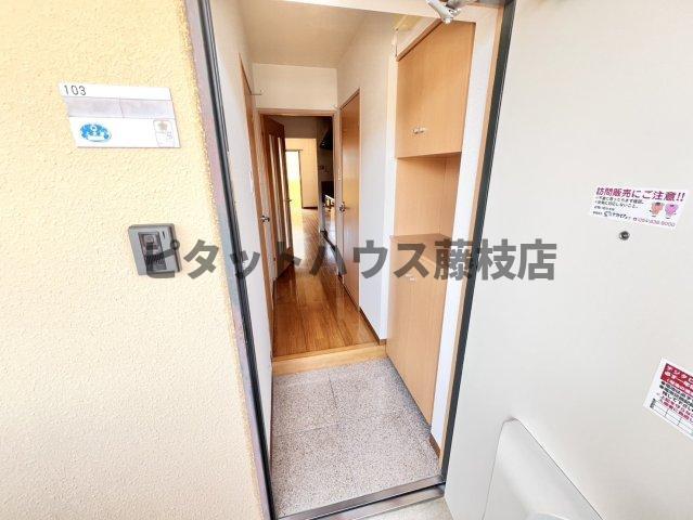 焼津市石津マンション 玄関