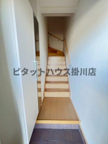 掛川市三俣アパート 玄関