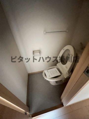 掛川市三俣アパート トイレ