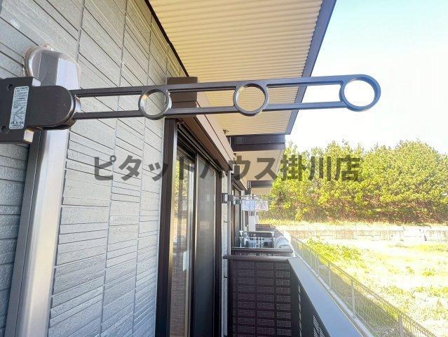 磐田市加茂アパート バルコニー