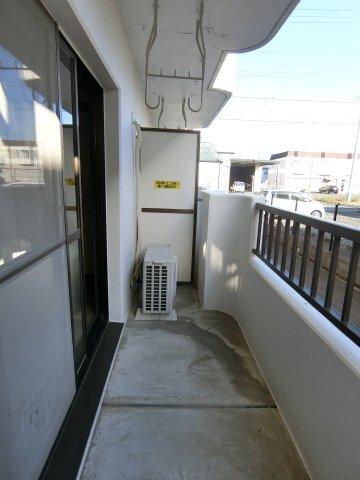 袋井市方丈マンション バルコニー