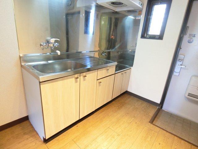 袋井市方丈マンション キッチン