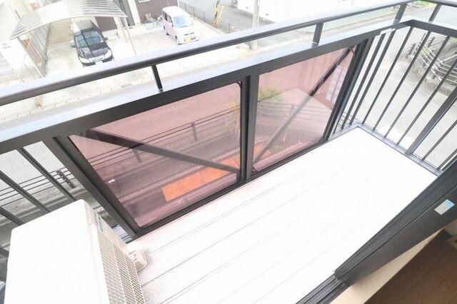 菊川市加茂テラスハウス バルコニー