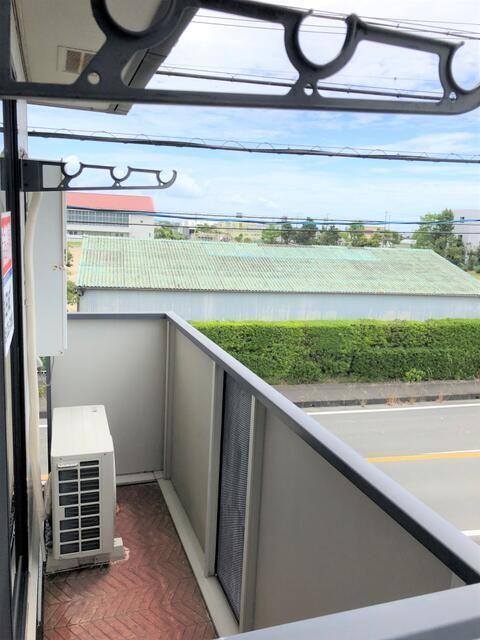 袋井市西同笠アパート バルコニー