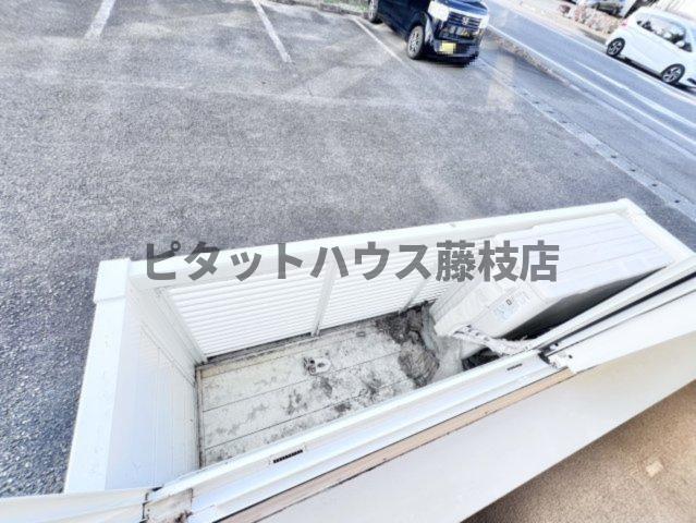焼津市石津中町アパート バルコニー