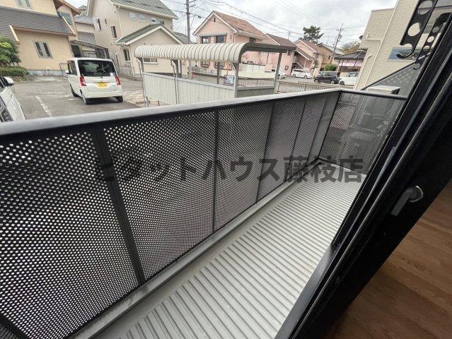 藤枝市瀬古アパート バルコニー