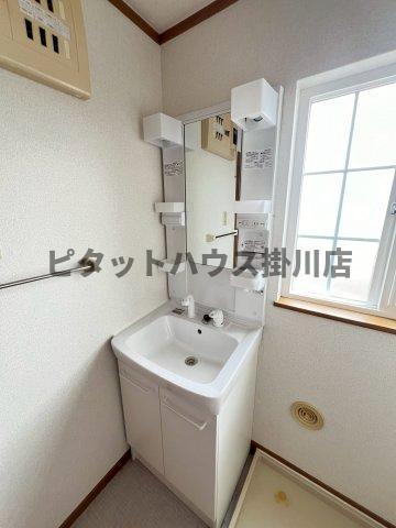 掛川市浜川新田アパート 洗面