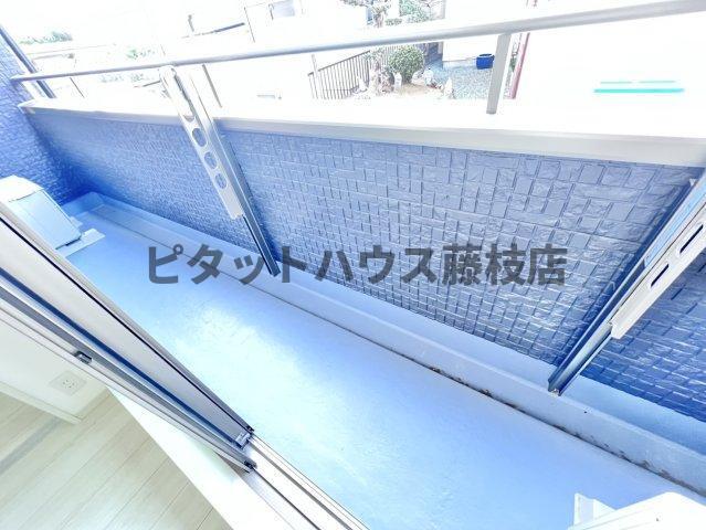 焼津市石津中町テラスハウス バルコニー