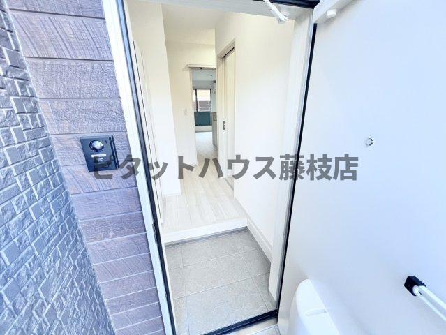 焼津市石津中町テラスハウス 玄関