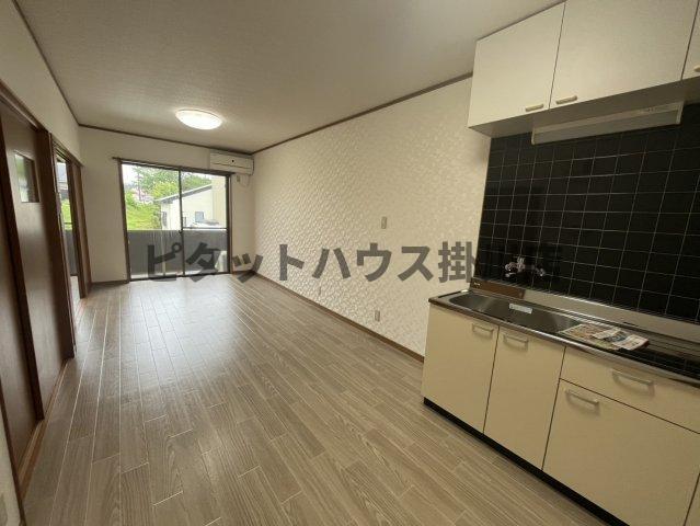 袋井市高尾アパート リビング