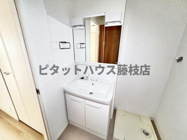 焼津市八楠アパート 洗面