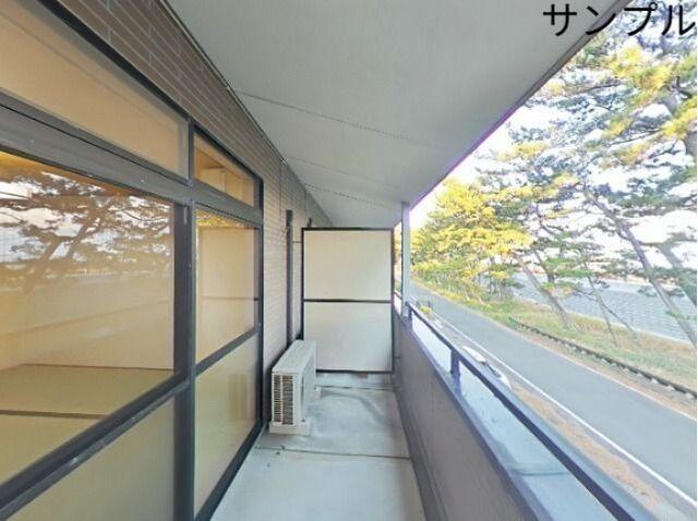 榛原郡吉田町住吉アパート バルコニー