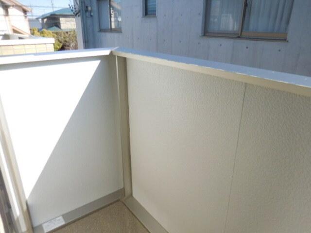 藤枝市南駿河台アパート バルコニー