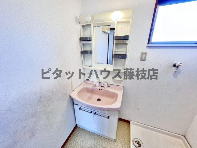 焼津市小土アパート 洗面