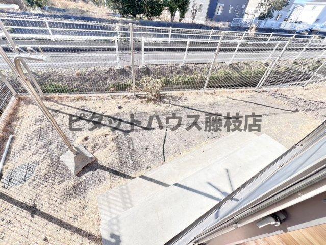焼津市小土アパート 庭