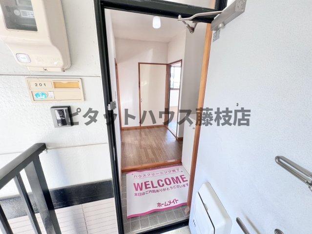 焼津市石津アパート 玄関