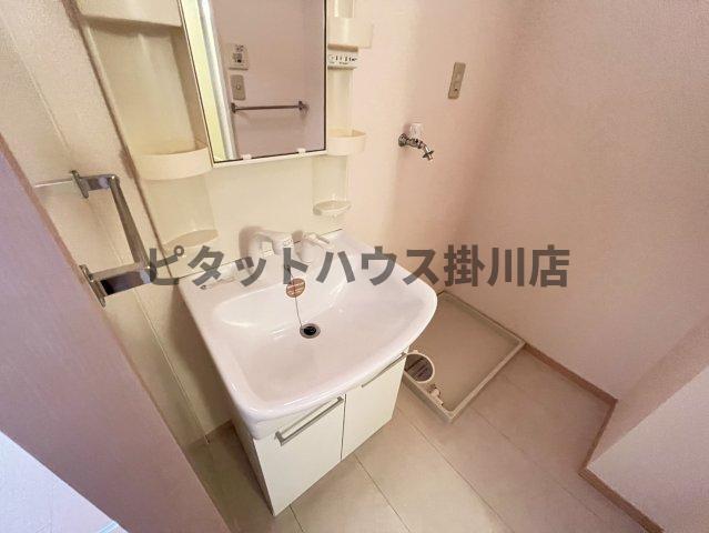菊川市下平川アパート 洗面