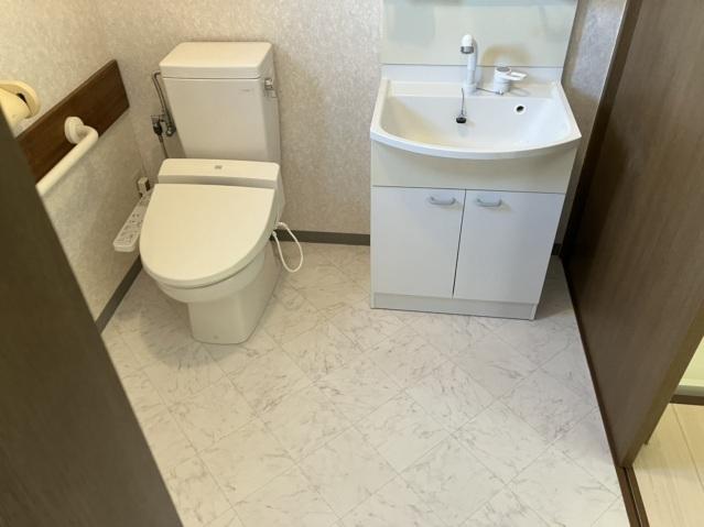 藤枝市田沼アパート 洗面