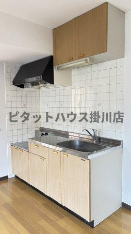 袋井市愛野東マンション キッチン