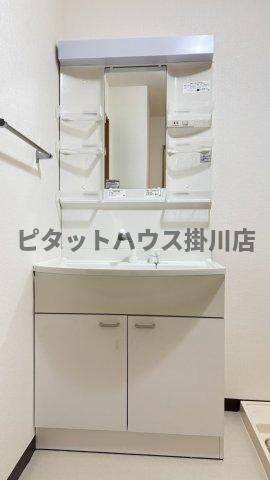 袋井市愛野東マンション 洗面