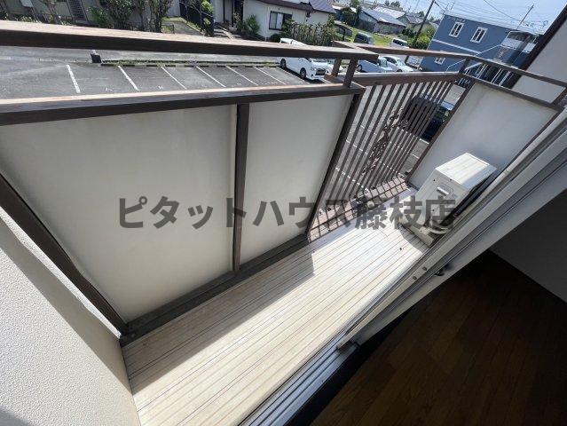 焼津市三和アパート バルコニー