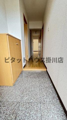 袋井市愛野東マンション 玄関