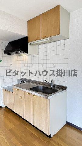 袋井市愛野東マンション キッチン