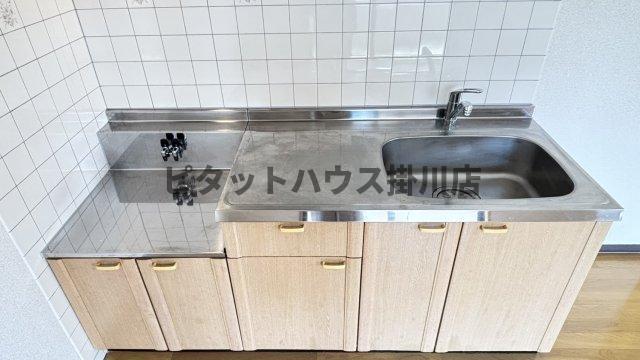 袋井市愛野東マンション キッチン