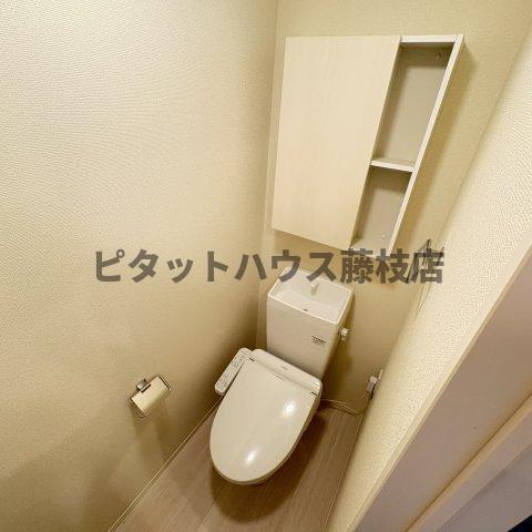 島田市中河アパート トイレ