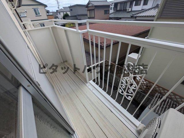 藤枝市田沼アパート バルコニー