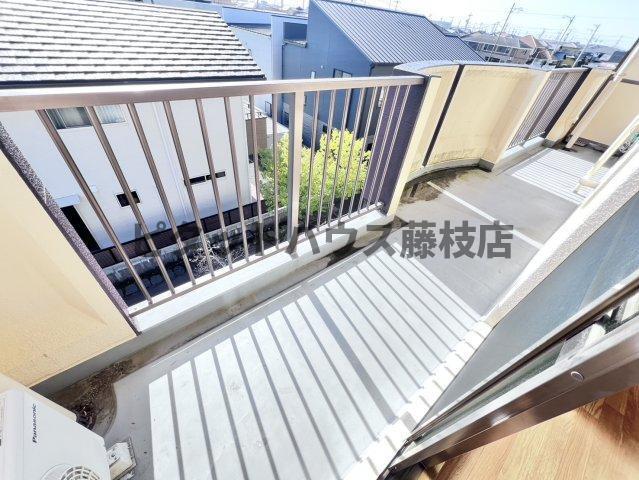 焼津市西小川マンション バルコニー