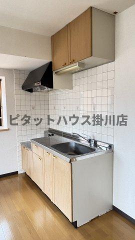 袋井市愛野東マンション キッチン