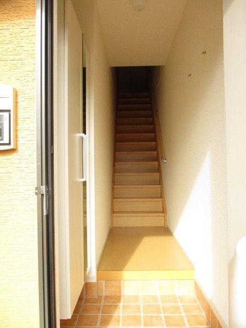 藤枝市高洲アパート 玄関