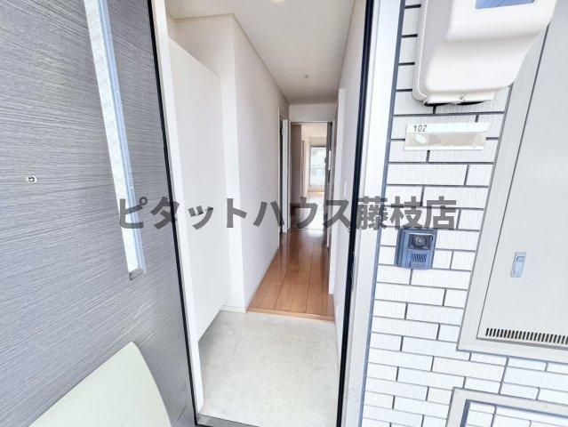 焼津市東小川アパート 玄関
