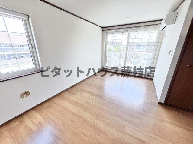 牧之原市細江アパート リビング