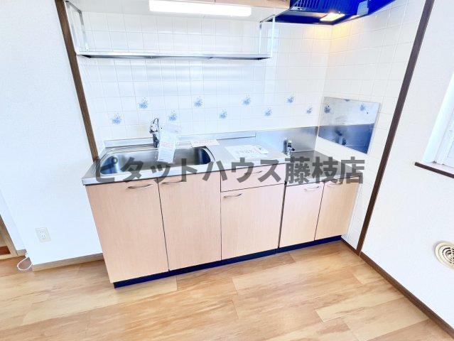 牧之原市細江アパート キッチン