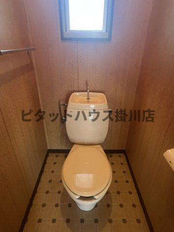 掛川市亀の甲アパート トイレ