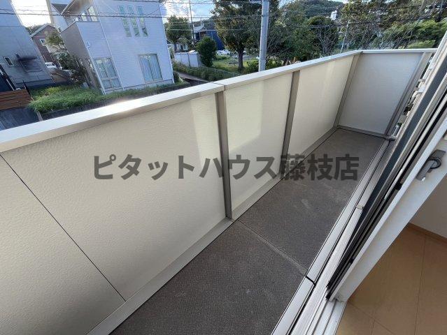 藤枝市南駿河台アパート バルコニー
